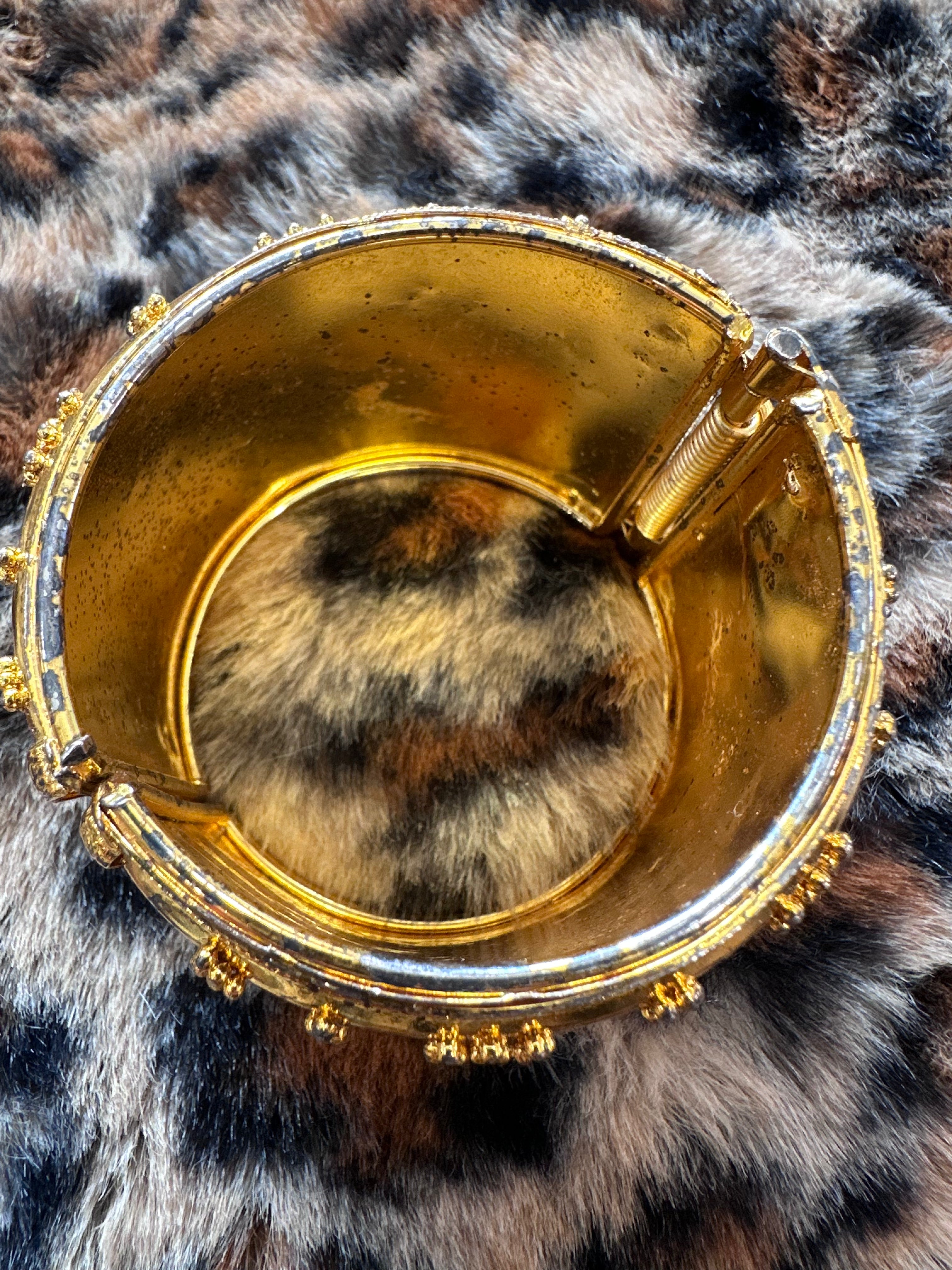 Gold bracelet (some blemishes)