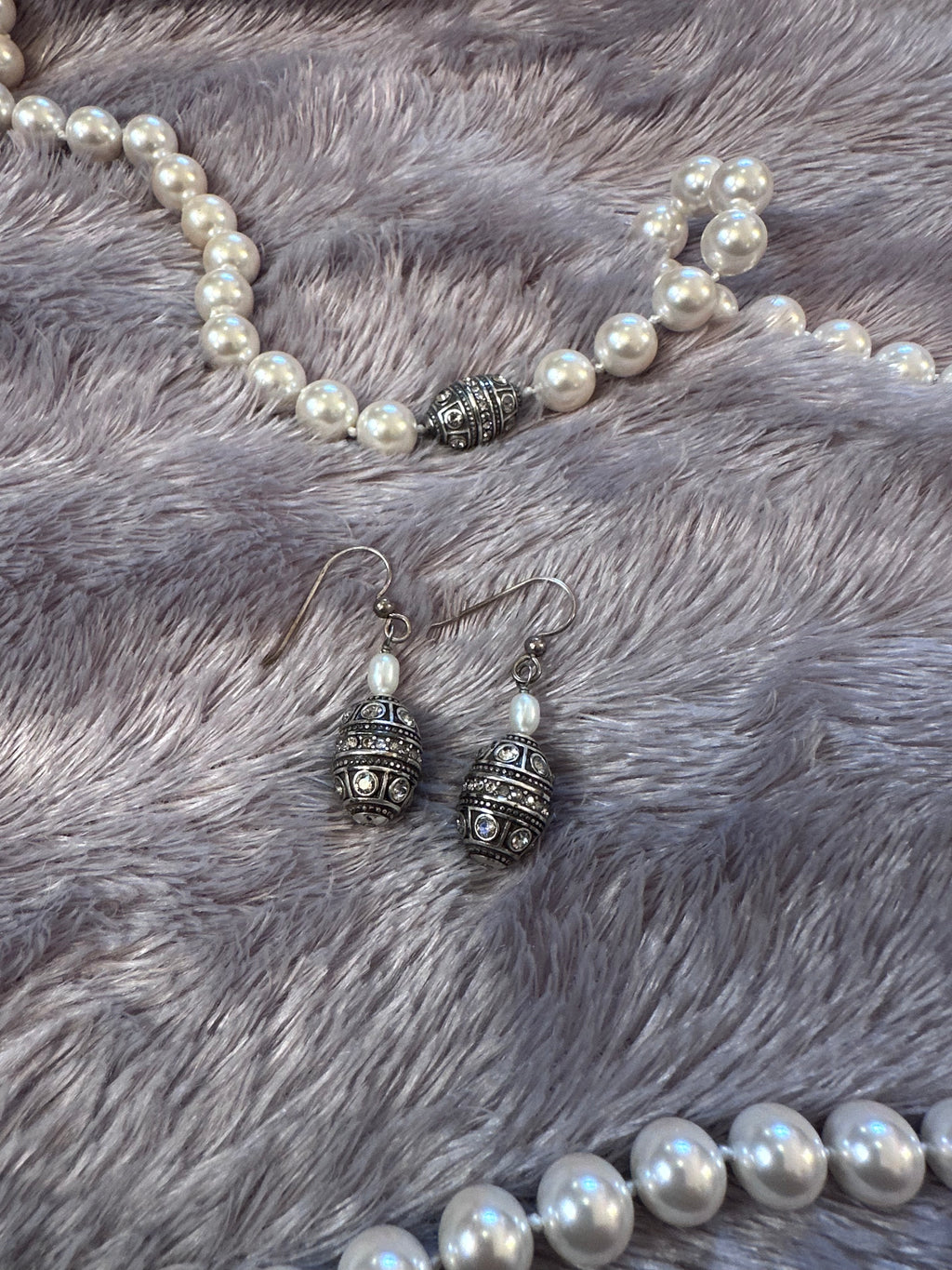 Statement piece (Brighton Collectable)and earrings