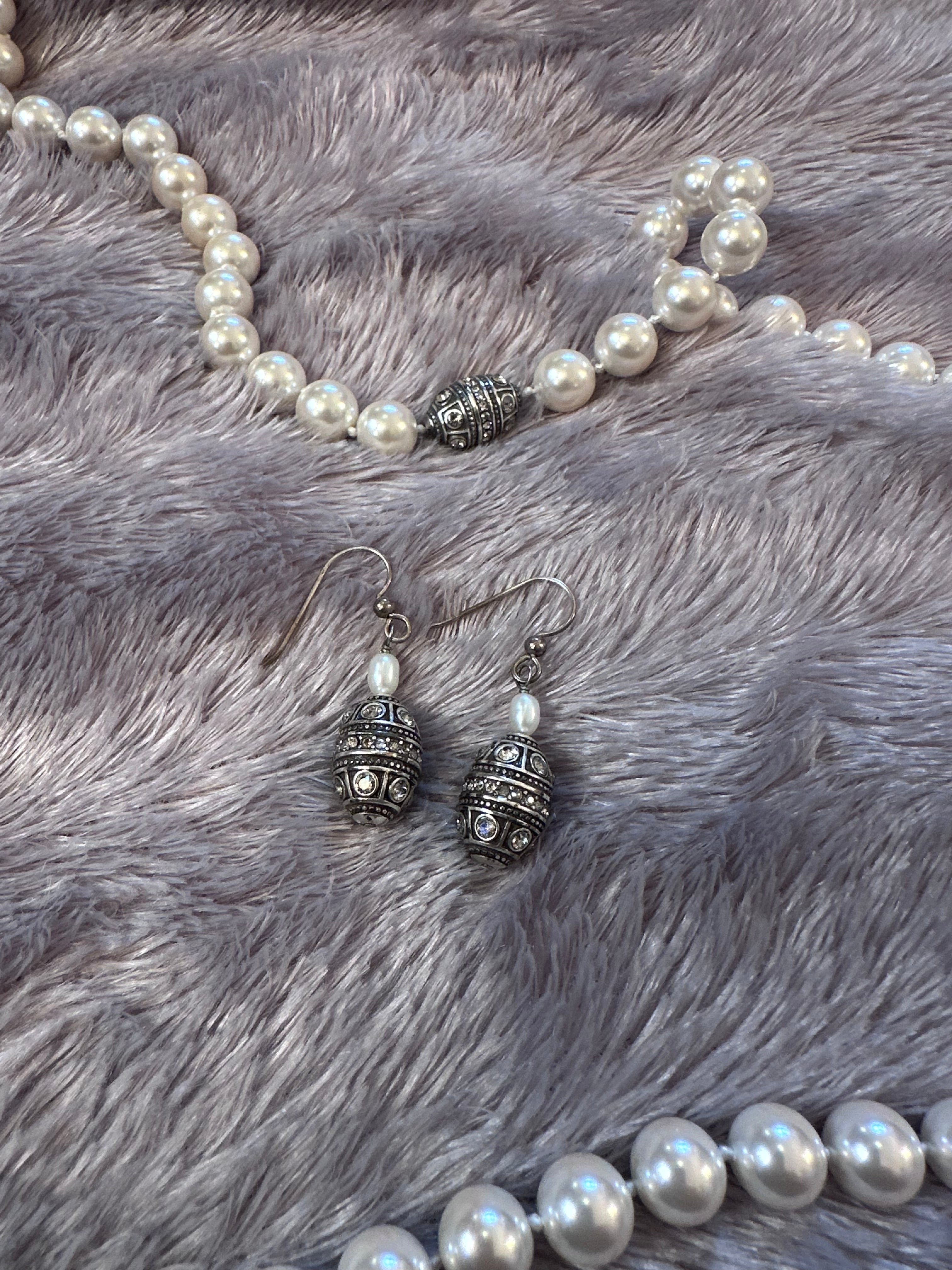 Statement piece (Brighton Collectable)and earrings