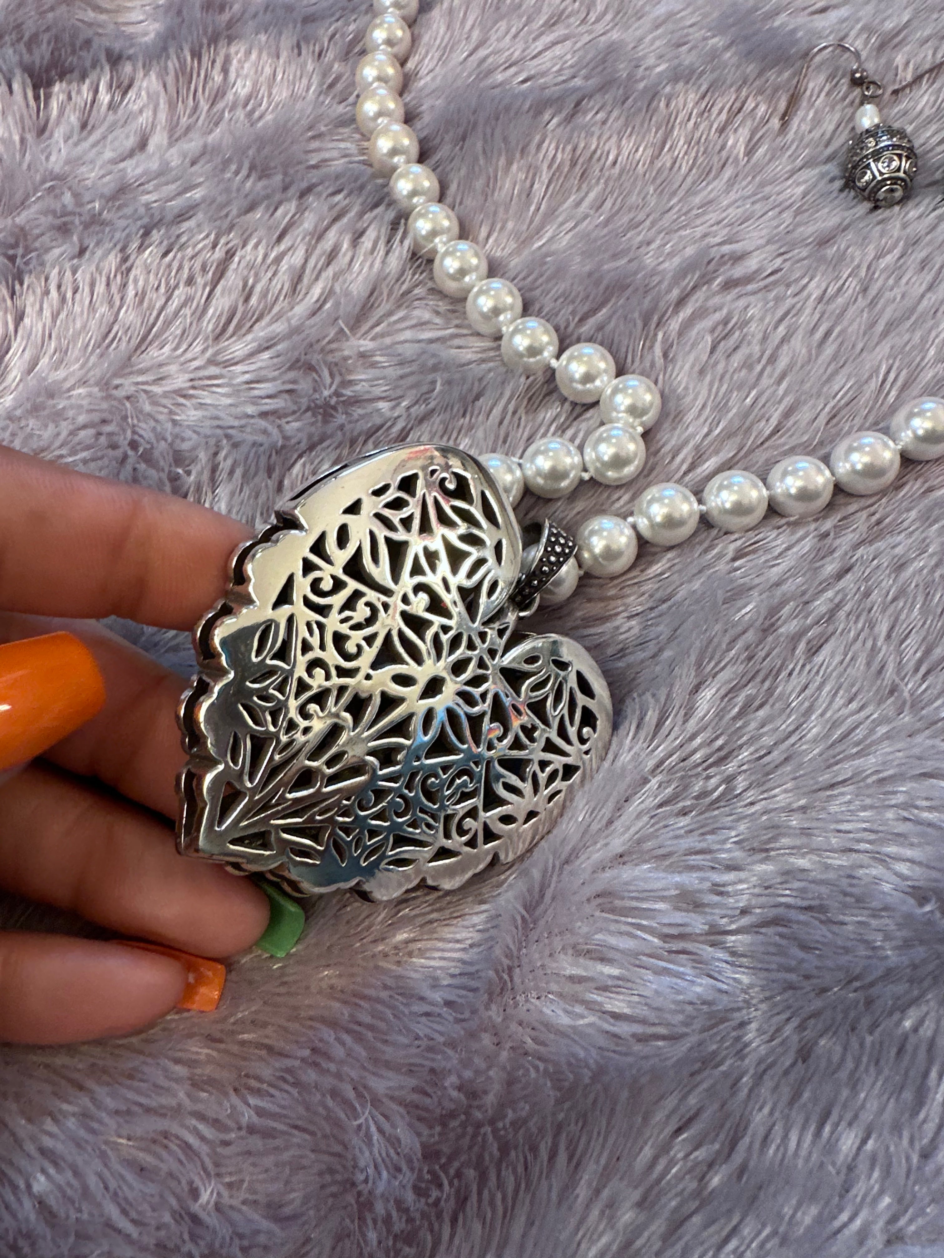 Statement piece (Brighton Collectable)and earrings