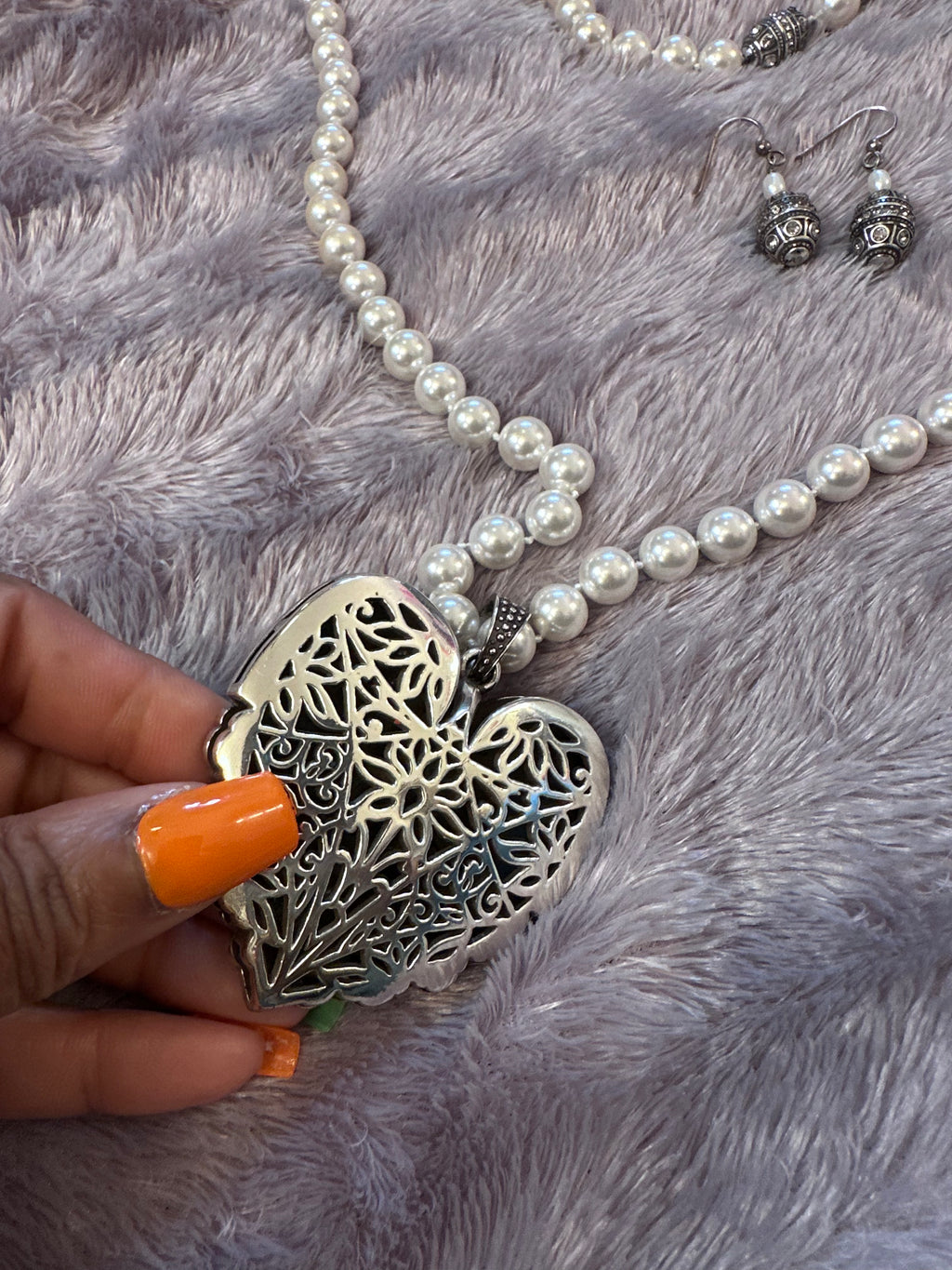 Statement piece (Brighton Collectable)and earrings