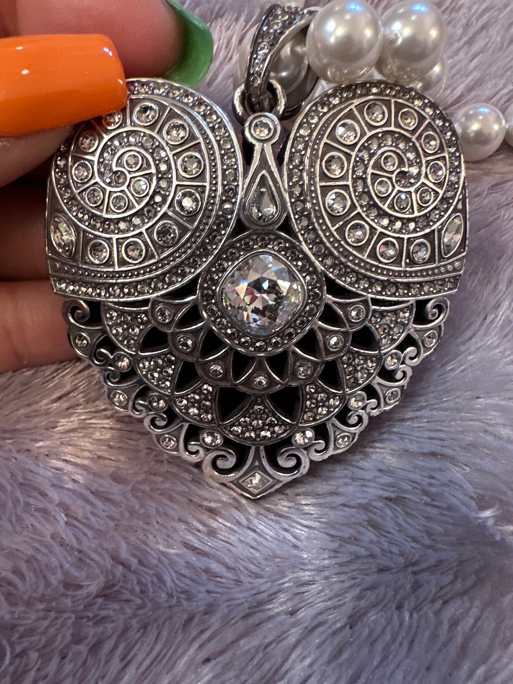 Statement piece (Brighton Collectable)and earrings