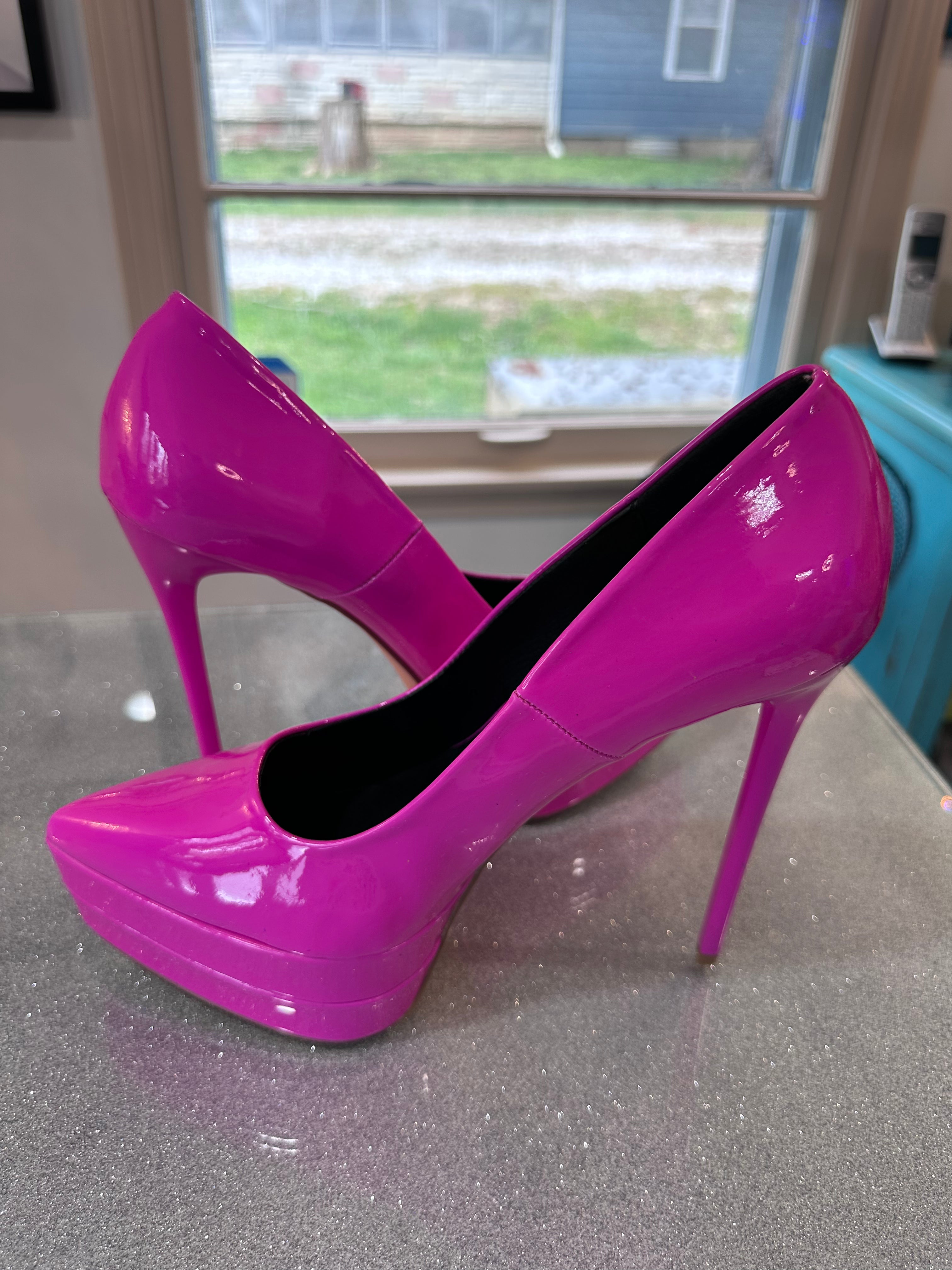 Hot pink Liliana heels