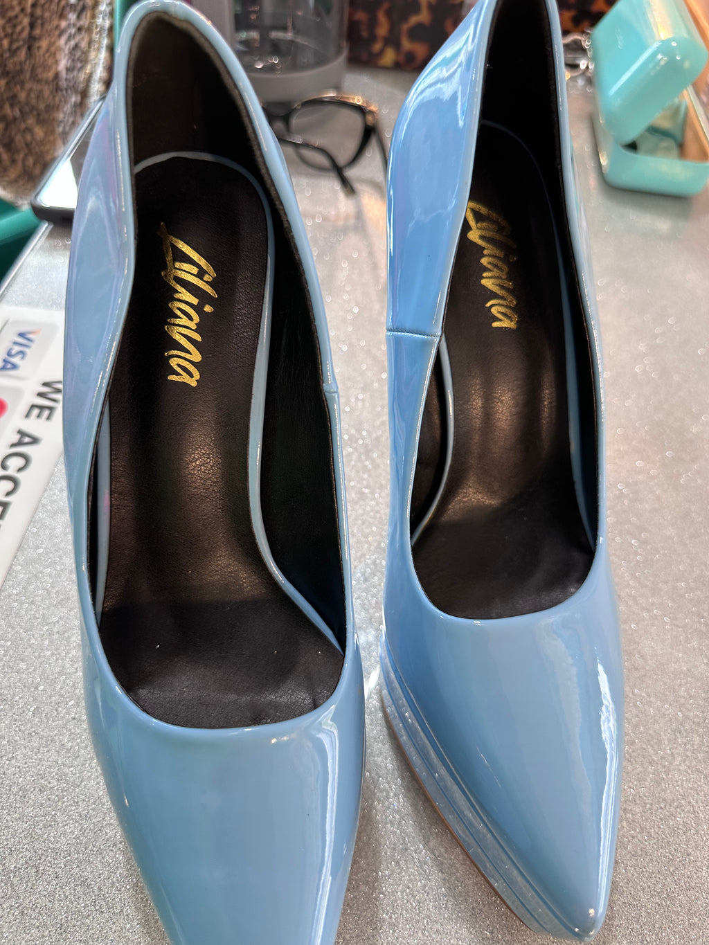 Gently worn Liliana high heels