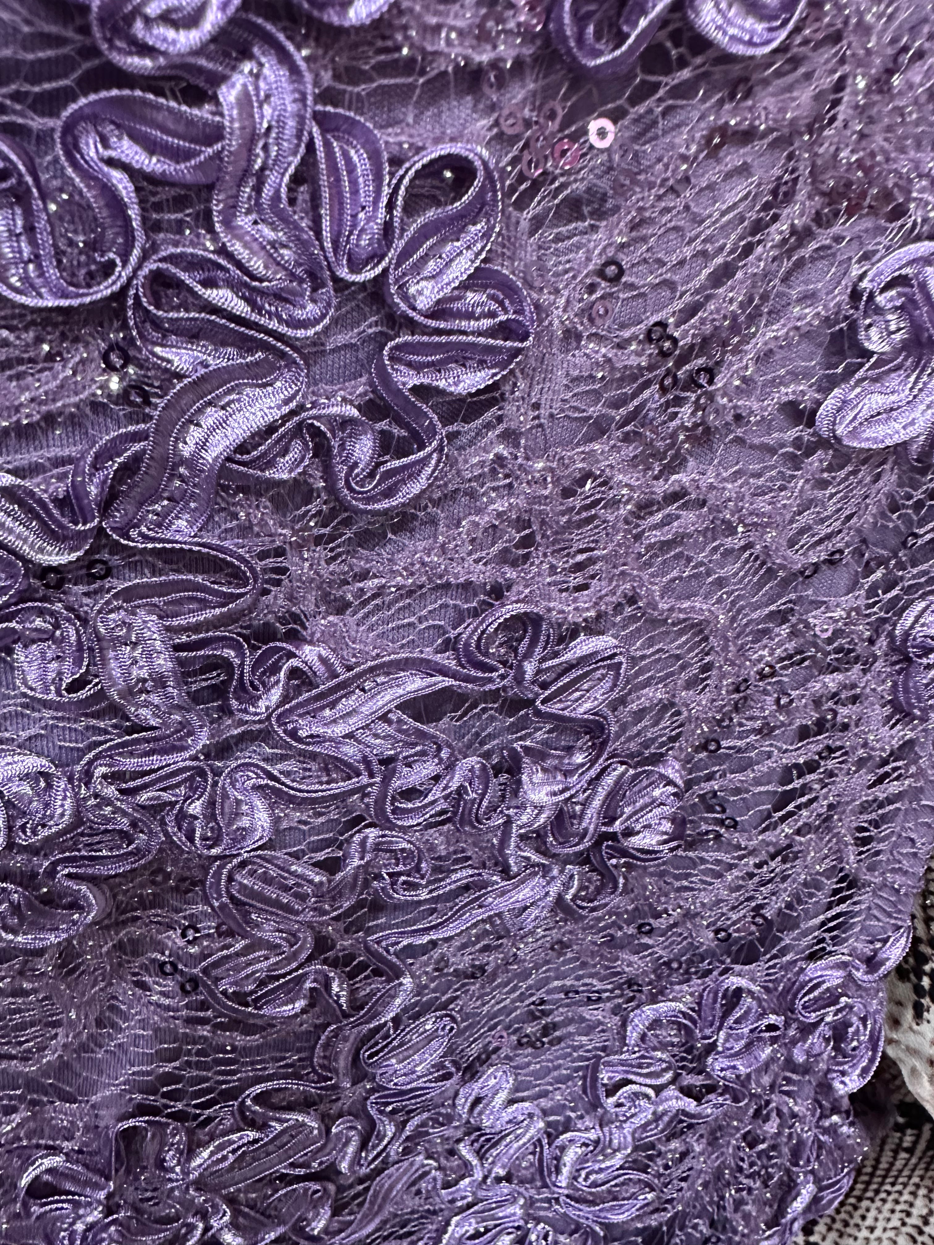 Lavender laced dress R and M collection size 14