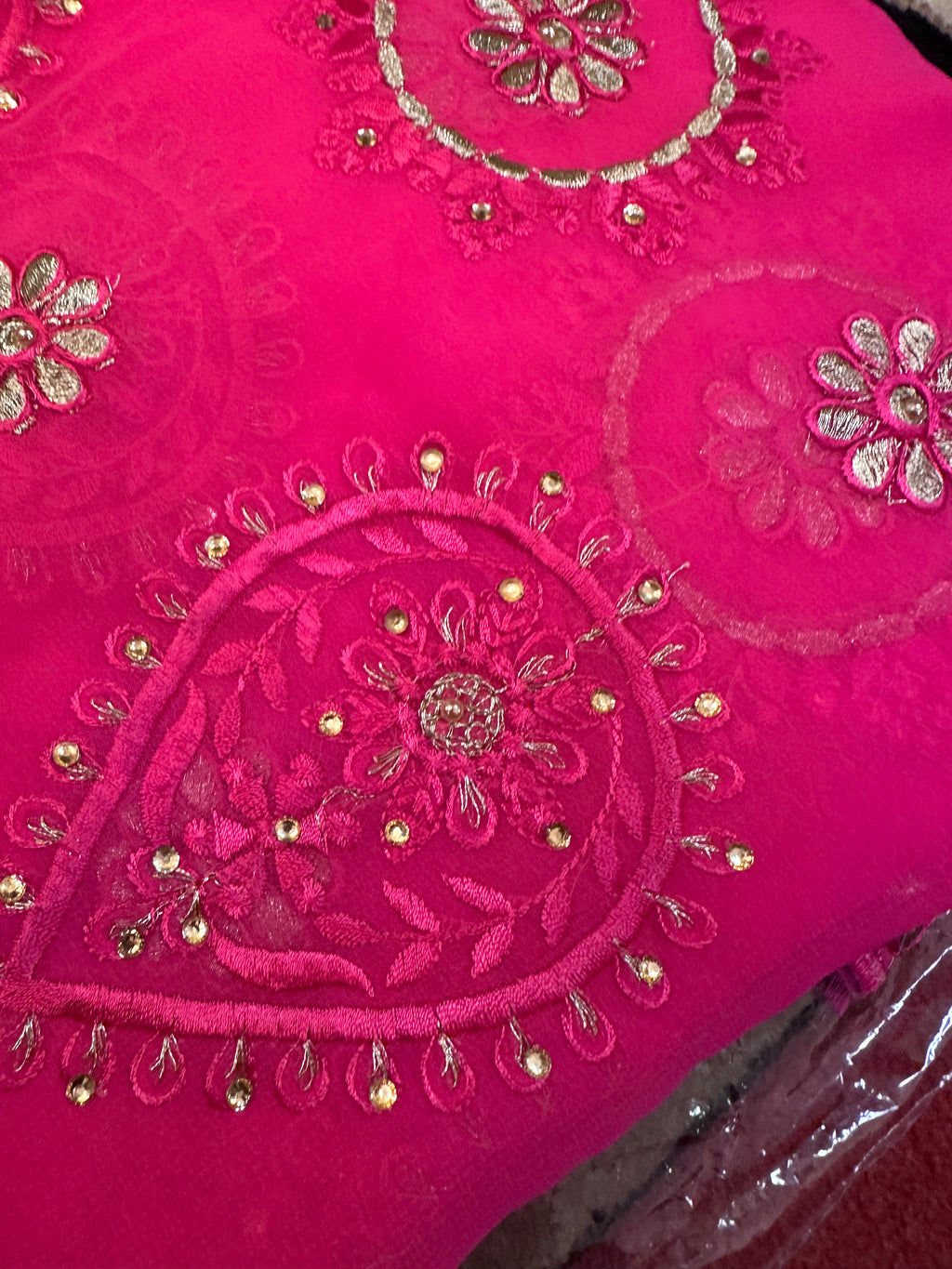 Hot pink beautiful scarf