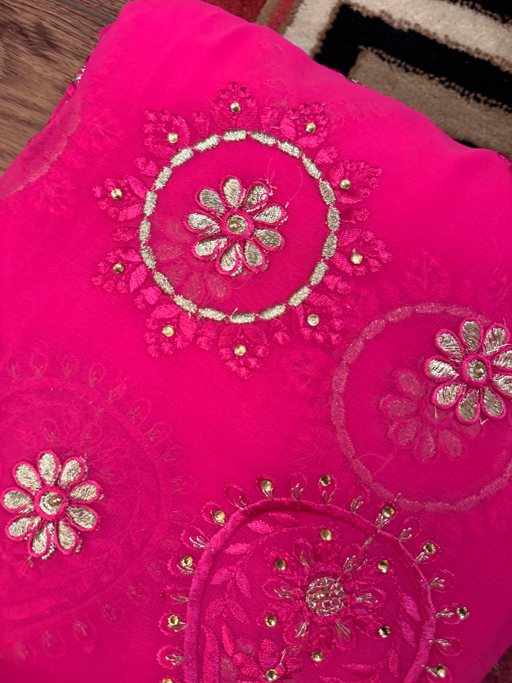 Hot pink beautiful scarf