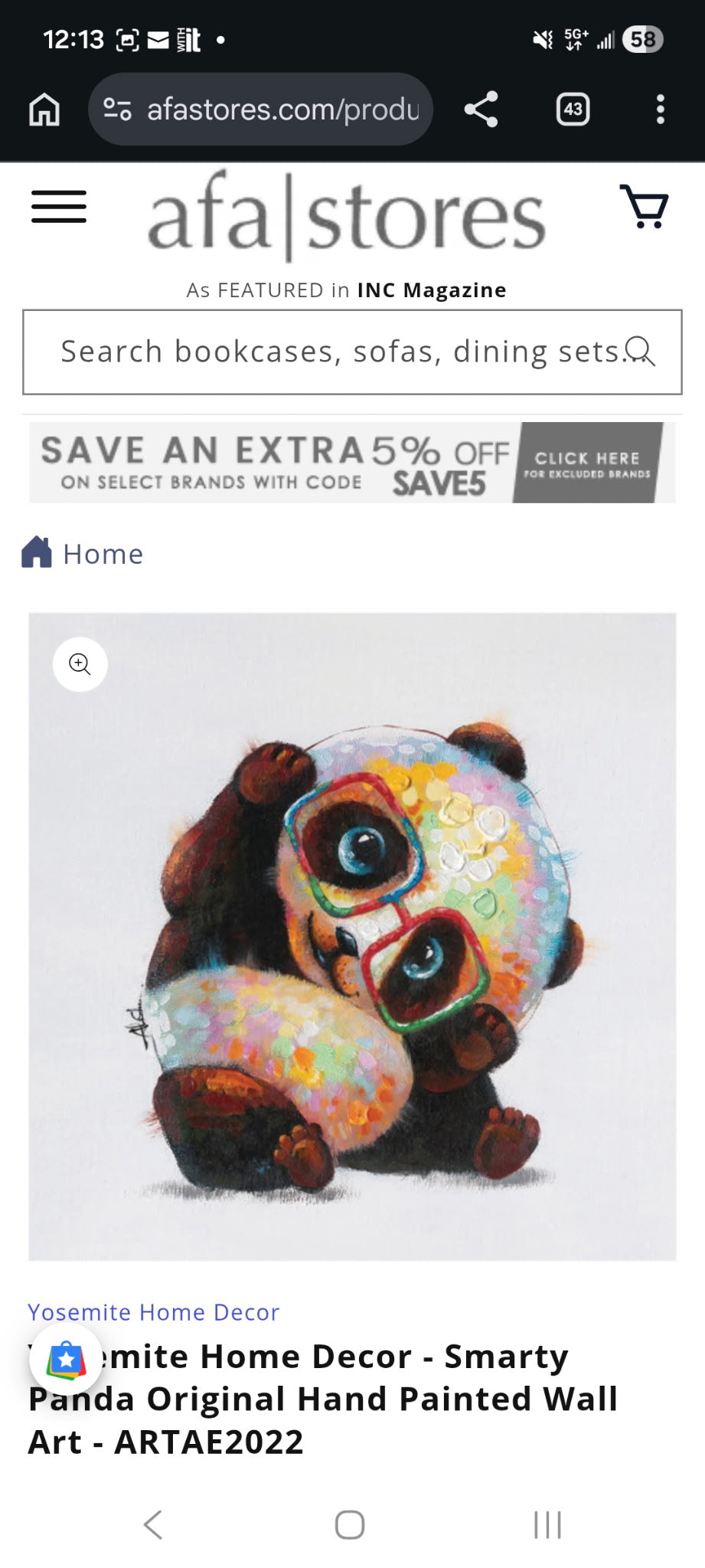 Smarty Panda (great price only $40) brand new