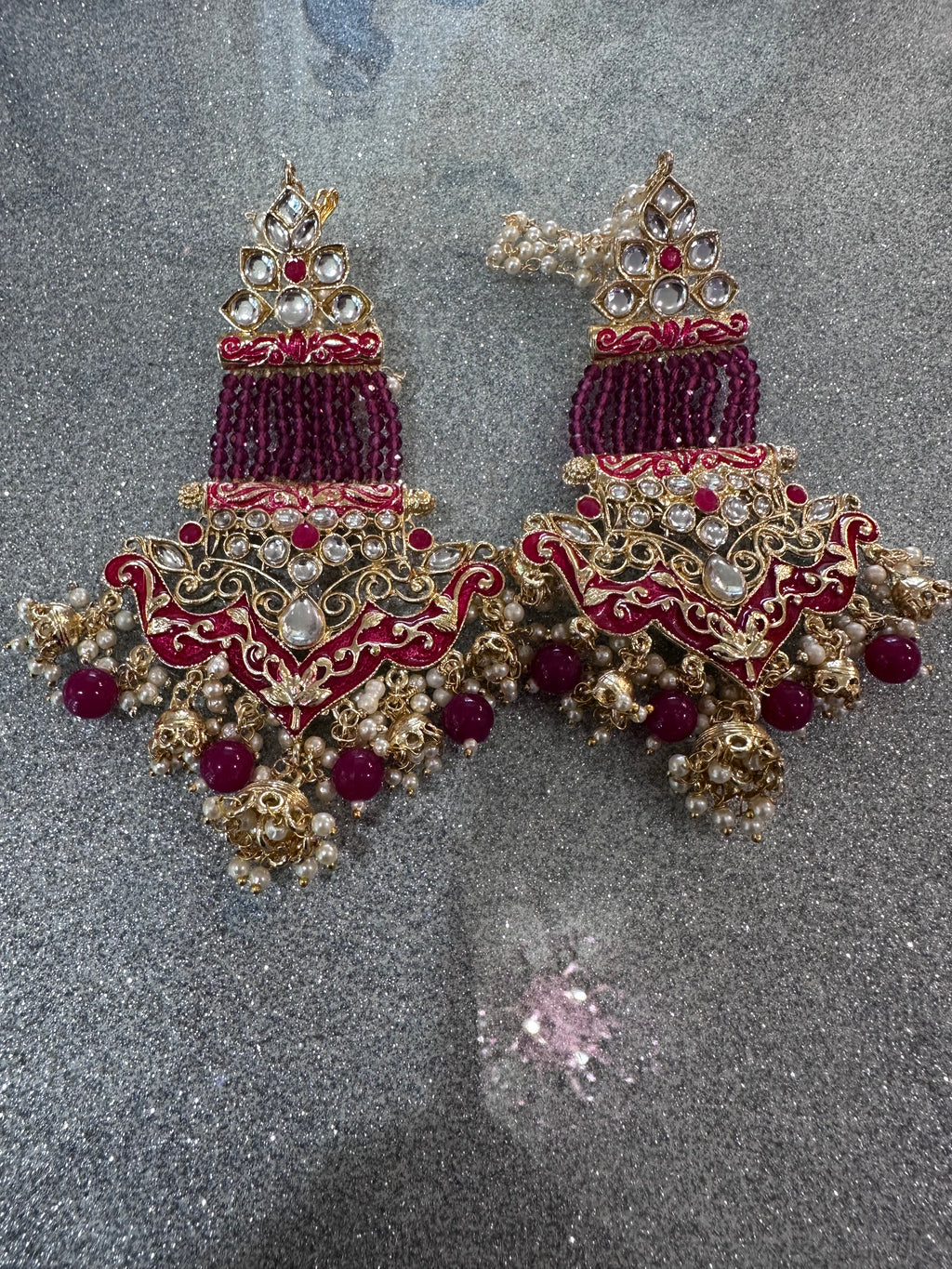 Indian style earrings $25