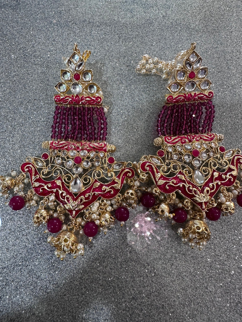 Indian style earrings $25