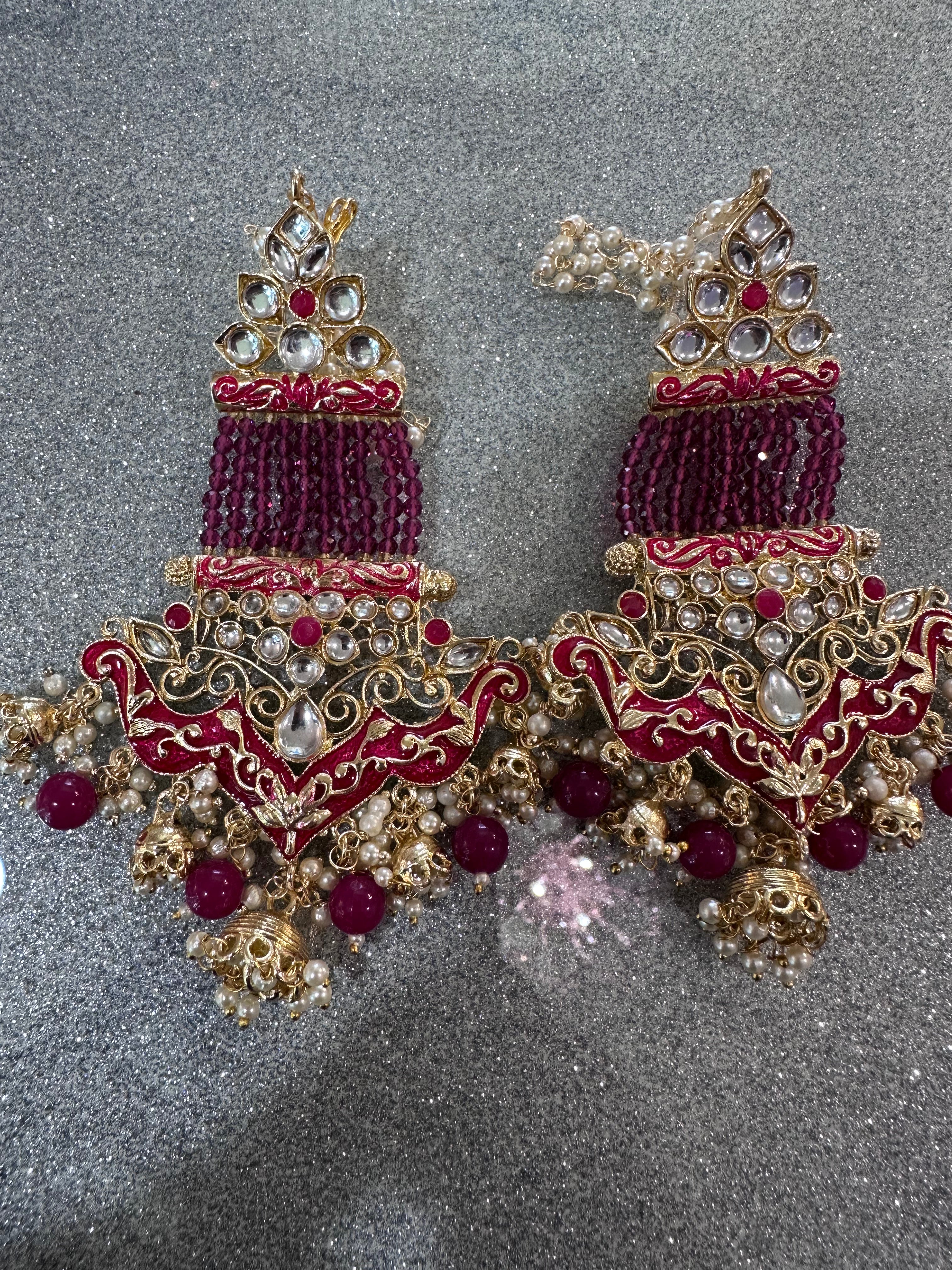 Indian style earrings $25