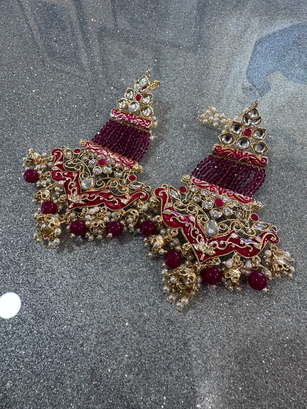 Indian style earrings $25