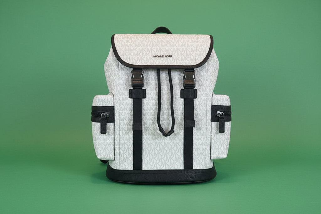 Michael Khors Black and White backpack (New) only 1 available