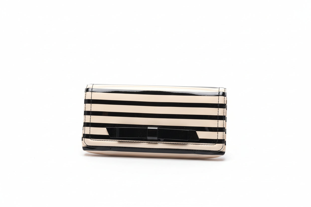 Kate Spade Black & White Clutch