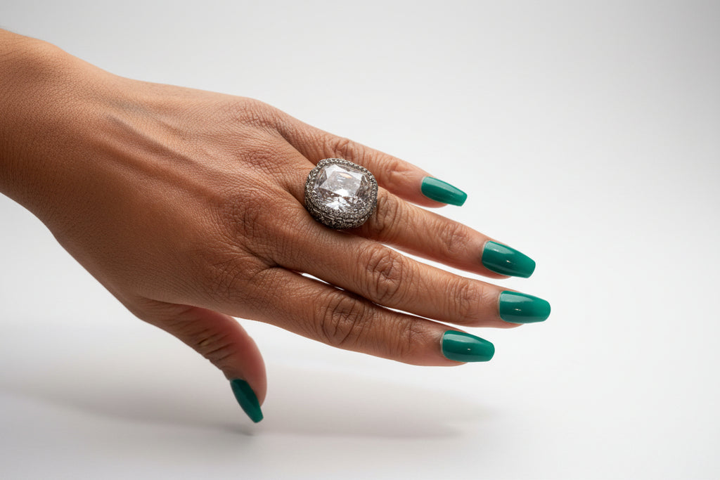 Large Statement Costume Ring - Size 9