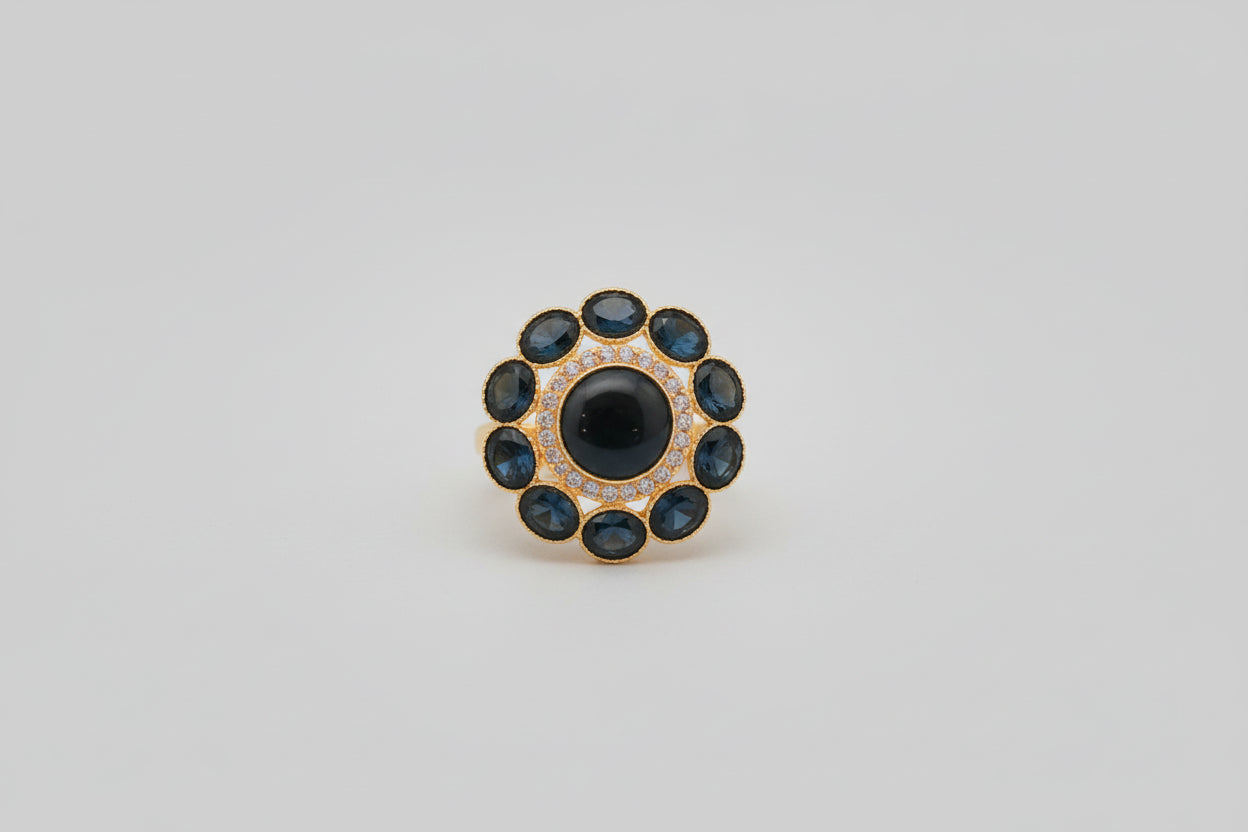 Blue Costume Ring