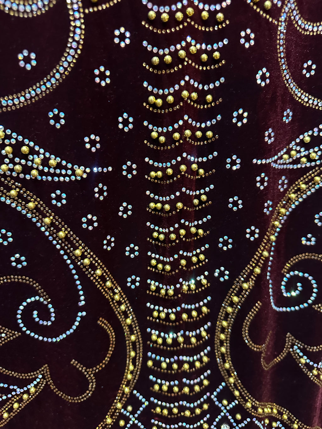 Elegant Burgundy Evening Gown size 16/18
