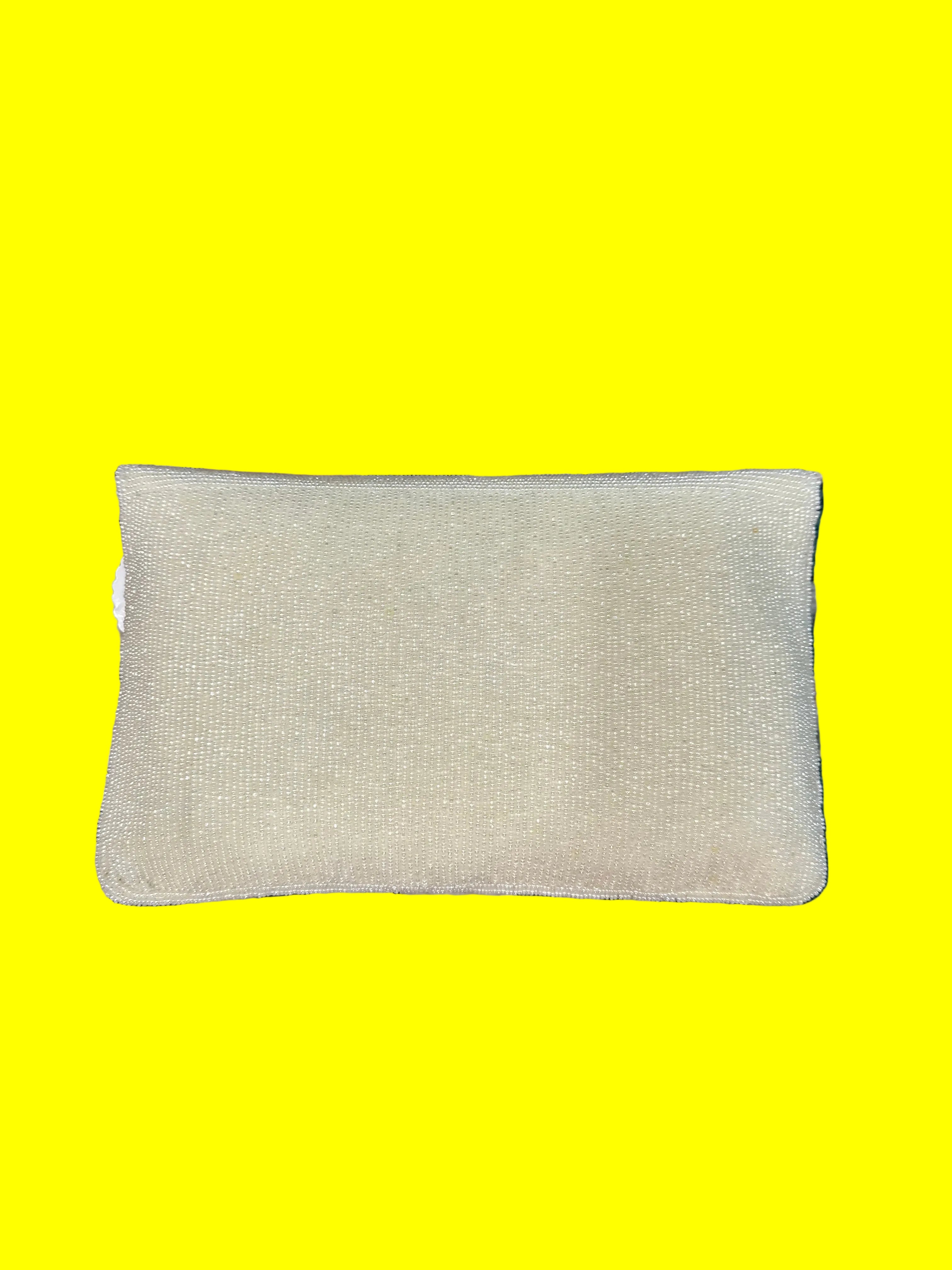 White Pearl Clutch
