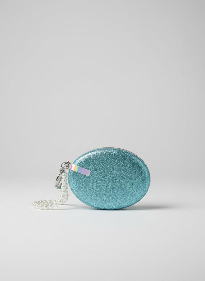Decorative Compact Mirror 3 blue available 3 pink and 1 silver available