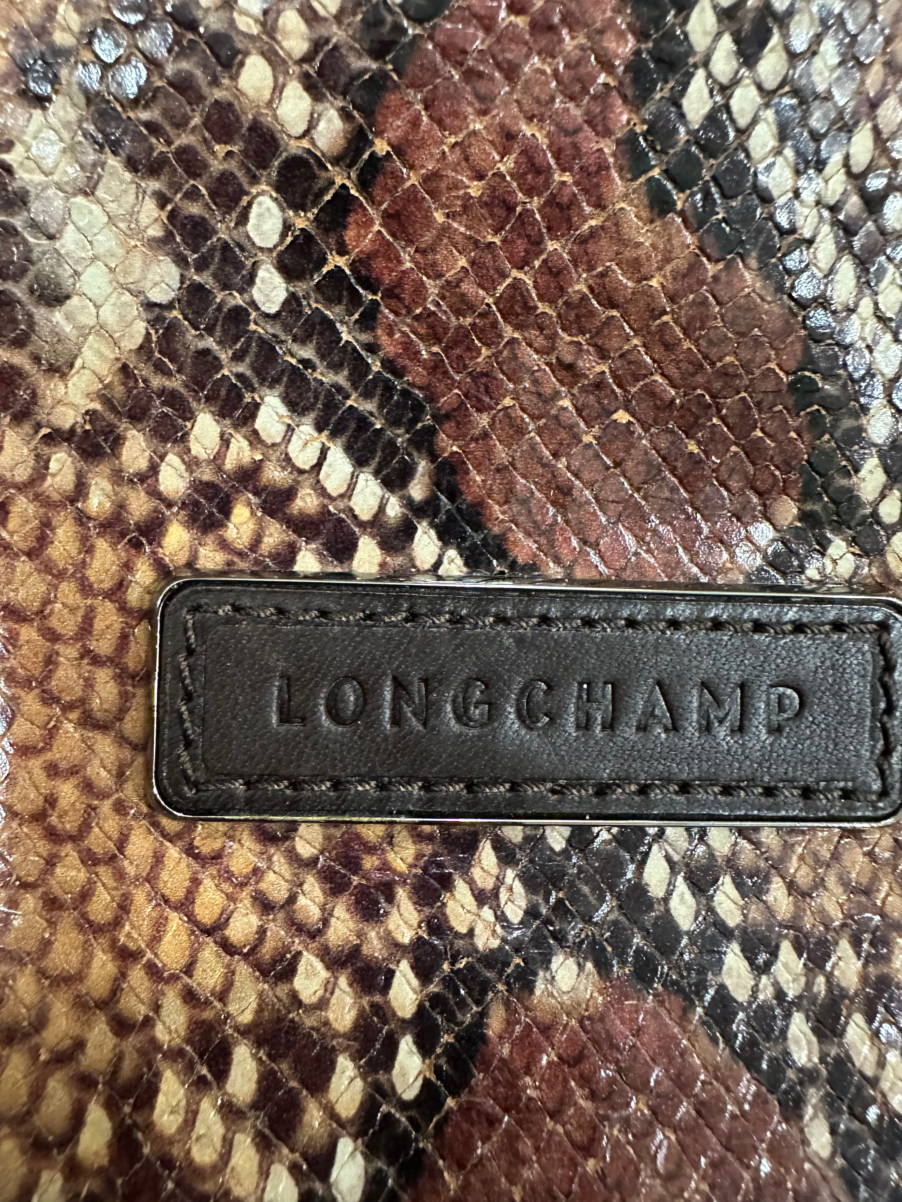 Longchamp Snakeskin Purse - Gently Used